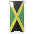 Jamaica Flag Distressed iPhone XS Clear Case